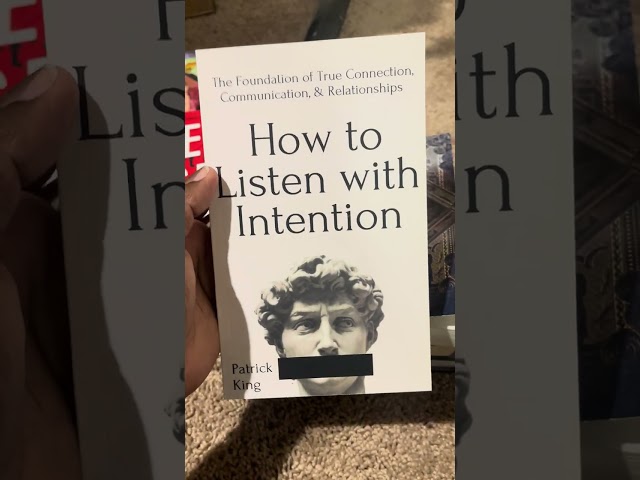 MUST WATCH REVIEW How to Listen with Intention