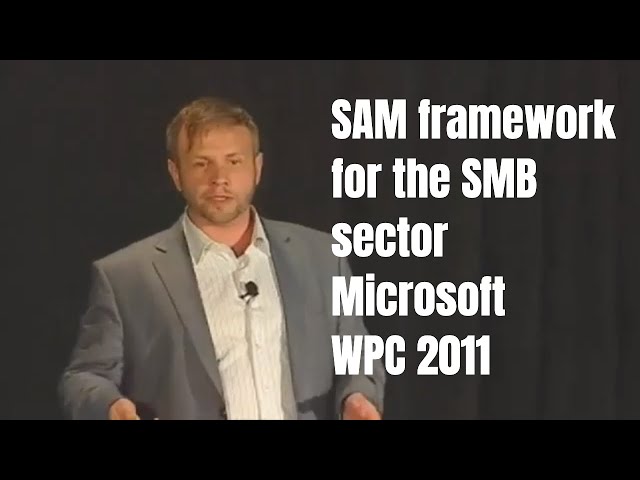 [SAMexpert archive] SAM framework for SMB in high-piracy countries