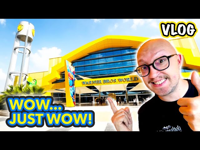 Abu Dhabi’s Jaw-Dropping Theme Park! - Warner Bros World VLOG