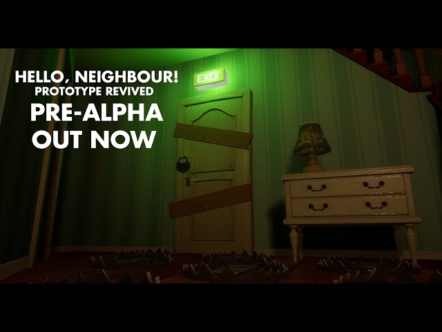 Hello, Neighbour! Prototype Revived - Pre-Alpha Release Trailer