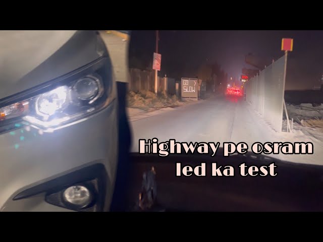 Osram led highway performance || osram led costly but worthy || adorable travelers || Ertiga ZDI +