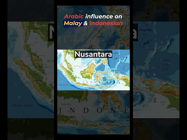 How Arabic influenced Malay & Indonesian