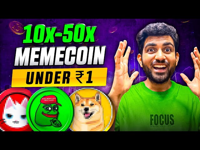 Top 5 Meme Coin Under ₹1 For Altseason 2025