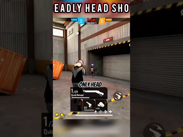 Only Headshot 🥃 FreeFire #freefire #freefireshorts #frefiregarena #hackmod #real #new #shorts #viral