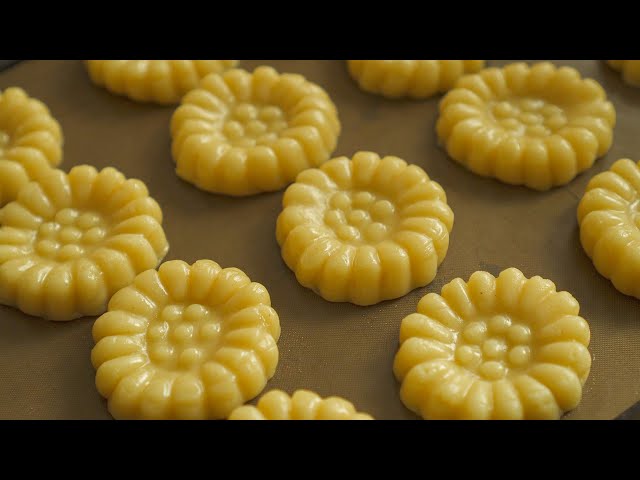 Korean Traditional Honey Cookie 'Yakgwa' Recipe : Sweet Dessert : ASMR