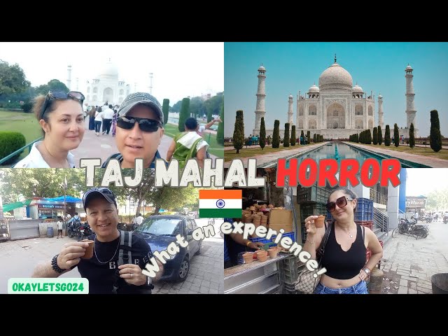 Taj Mahal - Agra Adventure #india #viralvideo #okayletsgo24 #travel #video #vlog #love #islam