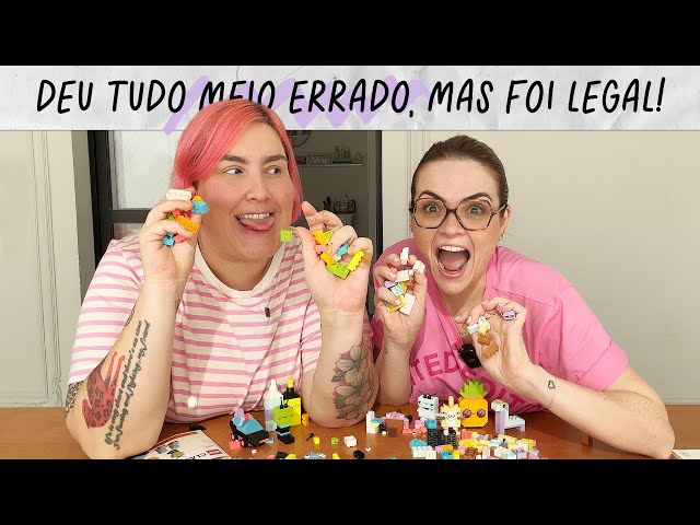 MONTAÇÃO DE LEGO FREESTYLE • Karol Pinheiro e Maqui Nóbrega