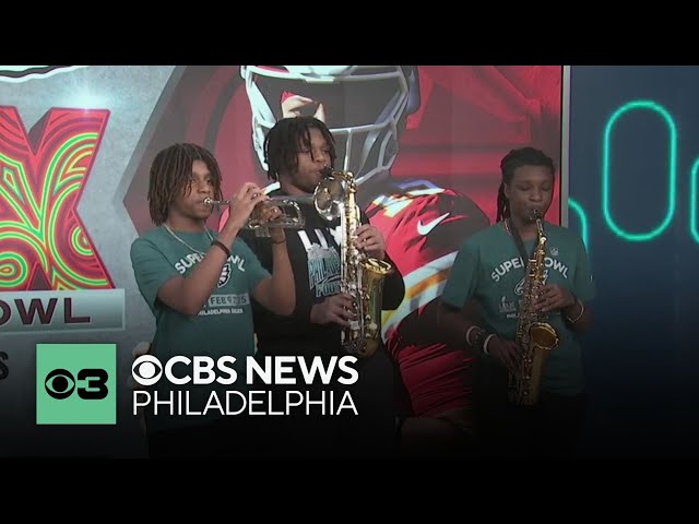 Sibling musicians put talent together to hype up Eagles fans