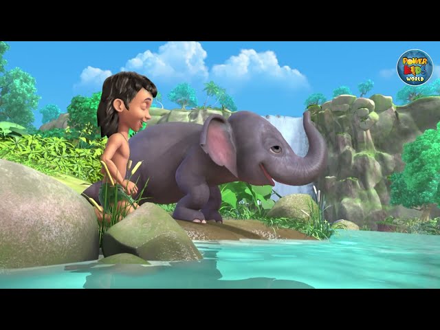 Jungle Book 2 Cartoon For Kids | Jungle Book Mega Episode | English Stories | Funny Wild Animals