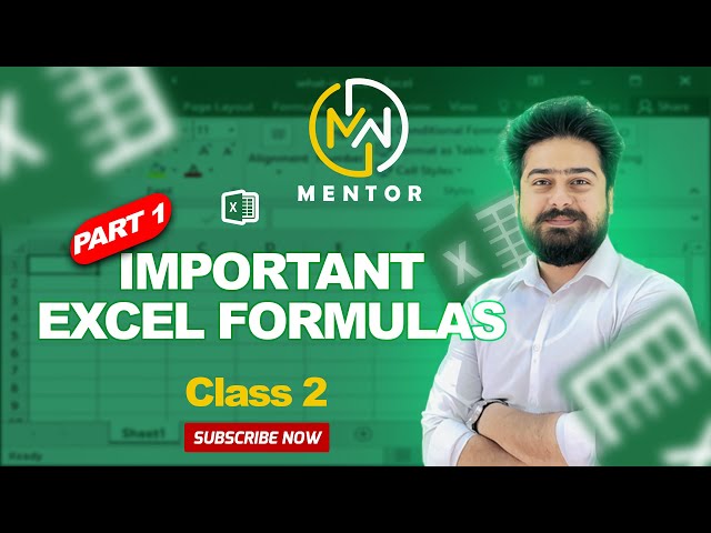 From Beginner to Pro: Must-Know Excel Formulas Explained