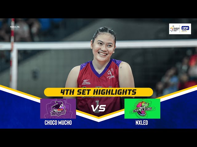 CHOCO MUCHO vs. NXLED | SET 4 GAME HIGHLIGHTS | 2024-25 PVL ALL-FILIPINO CONFERENCE | FEB. 13, 2025