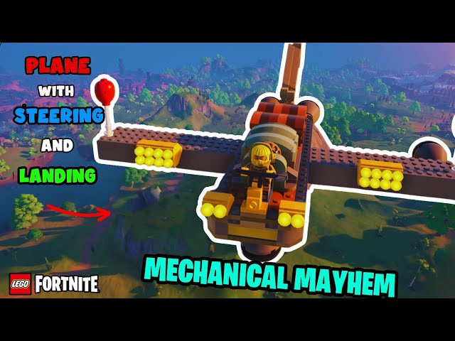 *BEST* Mechanical Mayhem Plane Design OP - Lego Fortnite