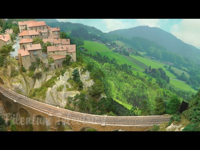 The France Vacation Model Railroad Layout in HO scale - A Masterpiece of Railway Modelling