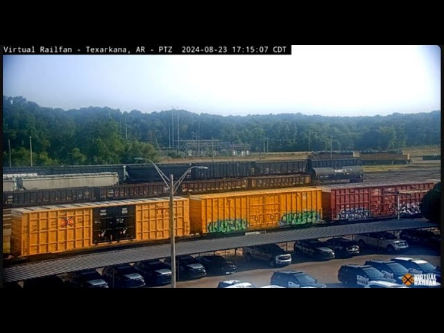 Texarkana, Arkansas, USA | Virtual Railfan LIVE !