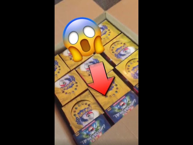 He Found 60 Pokémon Base Set Booster Boxes in Storage!😱