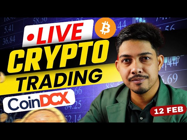 🔴LIVE CRYPTO TRADING 19 FEB BITCOIN #CRYPTOLIVE