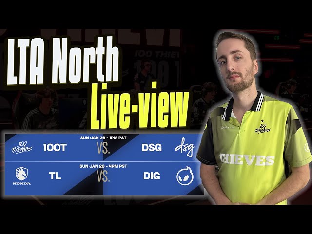 100T vs DSG Live-View!