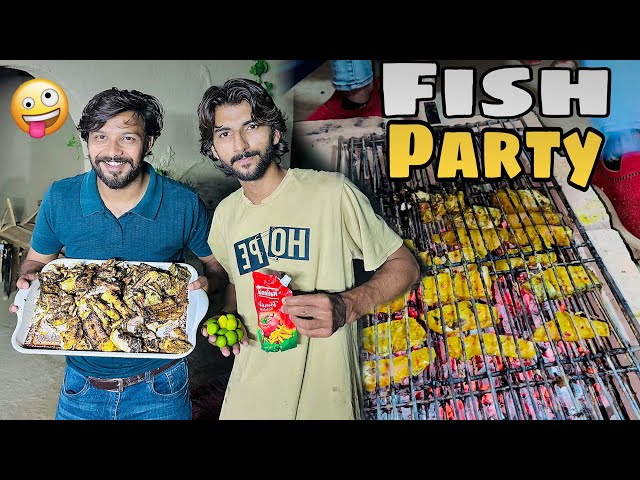 Late Night Fish Party In Village | Village life