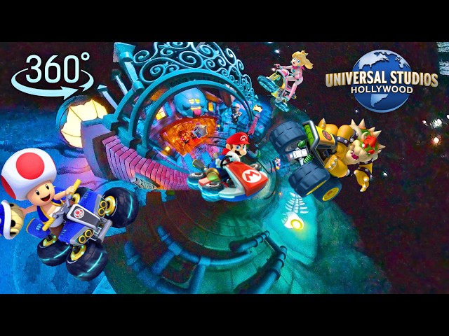 360° Mario Kart: Bowser's Challenge at Universal Studios Hollywood