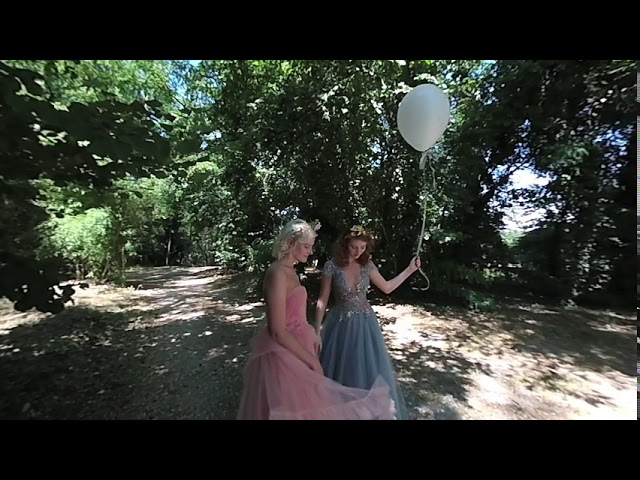 Abi and charlotte walking