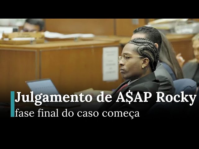 A$AP Rocky Julgamento: audiência final em andamento em Los Angeles | DRM News Português | AB12