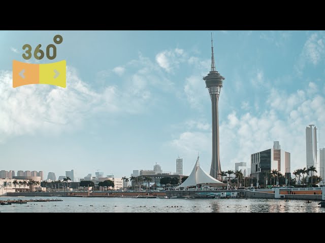 Macau Tower and Sai Wan Lake 360 Degree VR Video  | Insta360 ONE RS 1-Inch 360