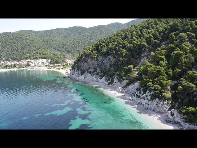 Sea waves & beach drone video | Free HD Video - no copyright