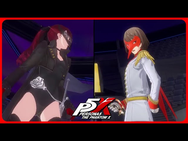 Akechi saves Kasumi ( English ) - Persona 5: The Phantom X