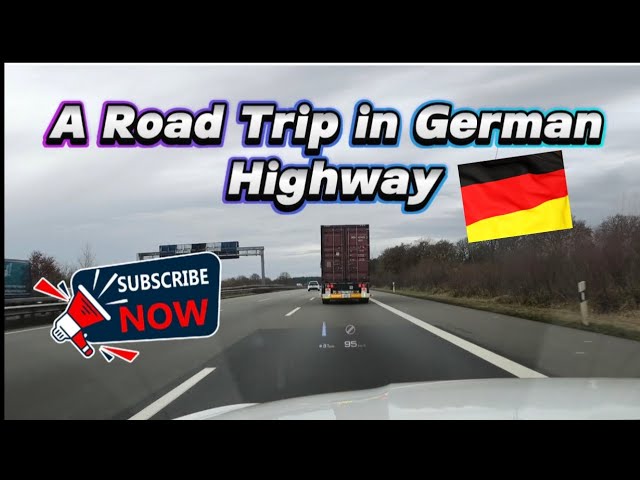 Cruising on the German Autobahn Pure Freedom! 🚗💨🇩🇪|ஜெர்மன் ஆட்டோபான் பயணம் பரிபூரண சுதந்திரம்! 🚗💨🇩🇪