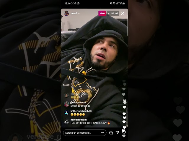 ANUEL llorando confirma que terminó con KAROL G 😔💔