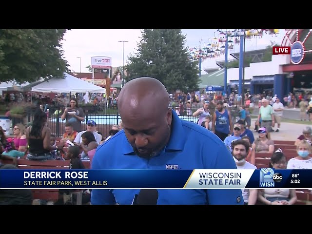 WISN12 News at 5 PM - State Fair 2021 - First day since pandemic started