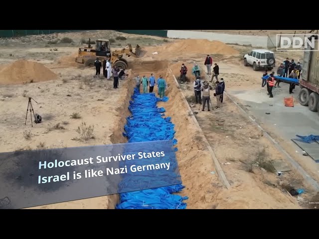 Holocaust Survivor States Israel is Like Nazi Germany, The Fourth Reich