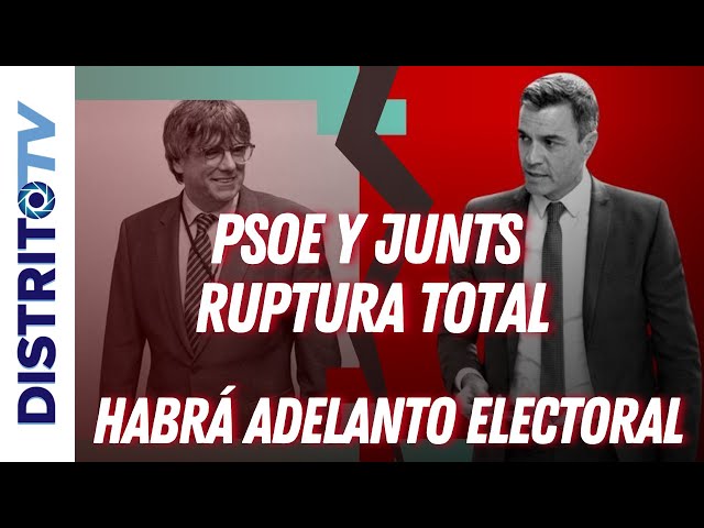 🔴AGONÍA DE SÁNCHEZ🔴La reunión entre PSOE y Junts anticipa la ruptura total: habrá adelanto electoral