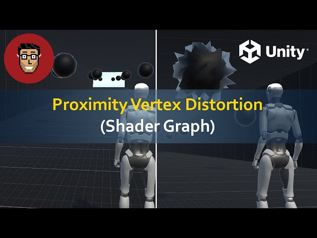 Cool Proximity Distortion Effect | Unity Shader Graph