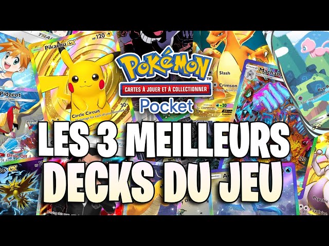 [PKM] LES 3 MEILLEURS DECKS DE LA META -pokemon tcg pocket