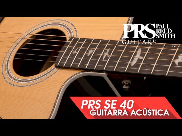 [DEMO guitarra PRS SE 40] - Javier Sanchez tocando la guitarra acústica Paul Reed Smith SE 40