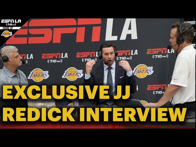 EXCLUSIVE: New Lakers Head Coach JJ Redick joins ESPN LA - Mason and Ireland