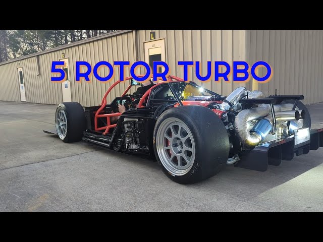 Unleashing Power: My 5-Rotor Turbo Le Mans Beast – First Test Drive!