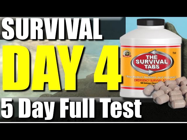 Survival Tabs Full Test - Day 4 | RevHiker