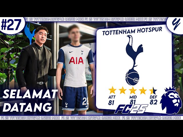 Fc 25 Tottenham Hotspurs Career Mode | Tur Pra Musim dan Pendatangan Pemain Baru #27