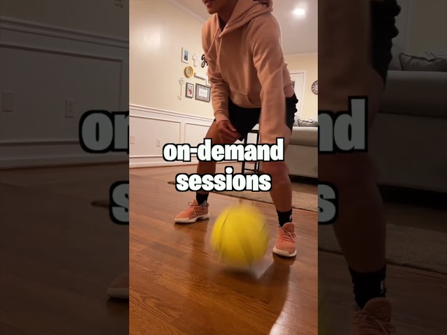 Trying the SMART BASKETBALL From DRIBBLEUP