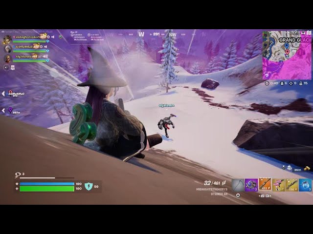 Fortnite C5 S4 midnightstroker1 feat icEMaNMaC tdg blambo team wipe and revive