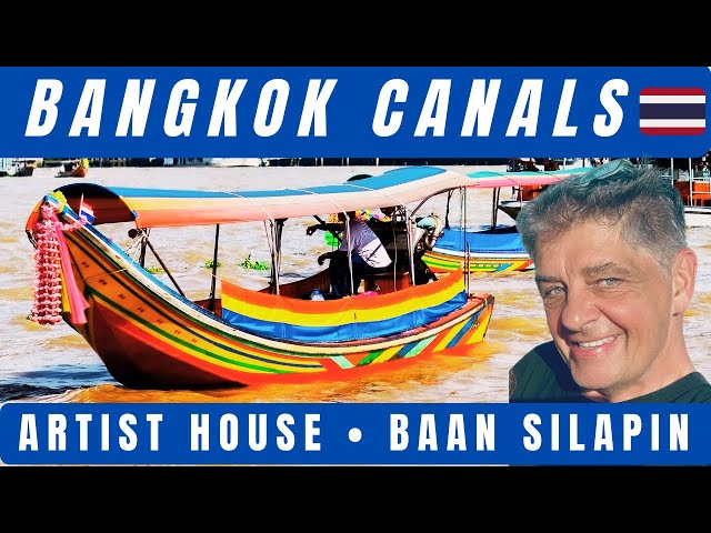 BANGKOK ARTIST HOUSE, Canal tour & why you should go here!  Most authentic Bangkok day visit!