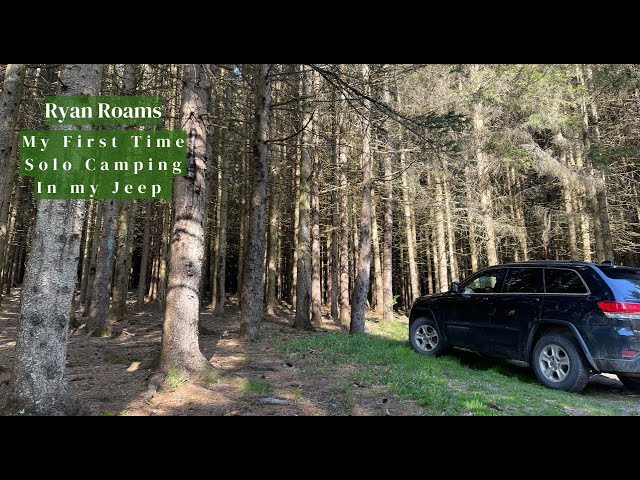 FIRST Night Solo Car Camping | EP. 1