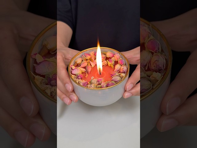 Mumu tavada erit | Melt the Candle                   #candle #diy #busezeynep