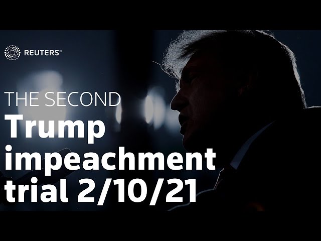 Trump impeachment trial - Day 2 in full