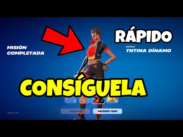 *NUEVO* COMO CONSEGUIR LA SKIN DE TNTINA DÍNAMO en FORTNITE! GUÍA PARA COMPLETAR TODOS LOS DESAFIOS