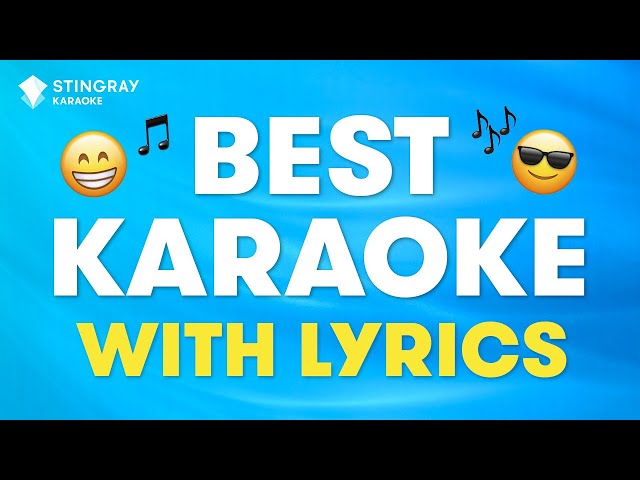 BEST KARAOKE WITH LYRICS- 1 Hour Non Stop Songs Medley - Selena Gomez, Adele, Taylor Swift, Dua Lipa