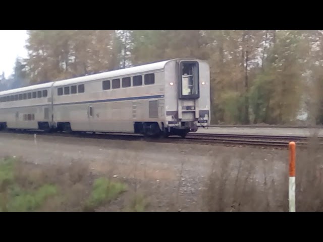 Amtrak coast starlight sb on main track 2 on 10-20-2018