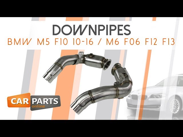 EDELSTAHL DOWNPIPE ✖️HOSENROHR MIT KAT✖️BMW M5 F10✖️Artikel-Nr. 30775